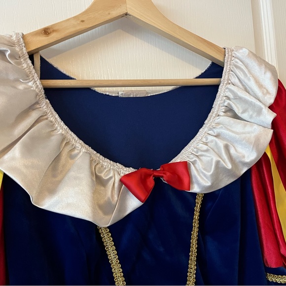 California Costume Collections Snow White Mini Skirt Velvet Bodice Size Large - Picture 7 of 8